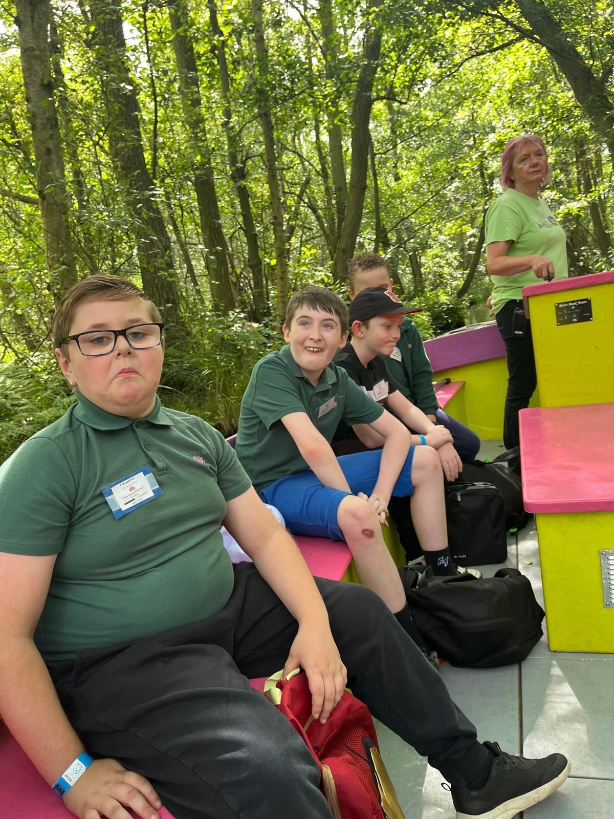 students at bewilderwood