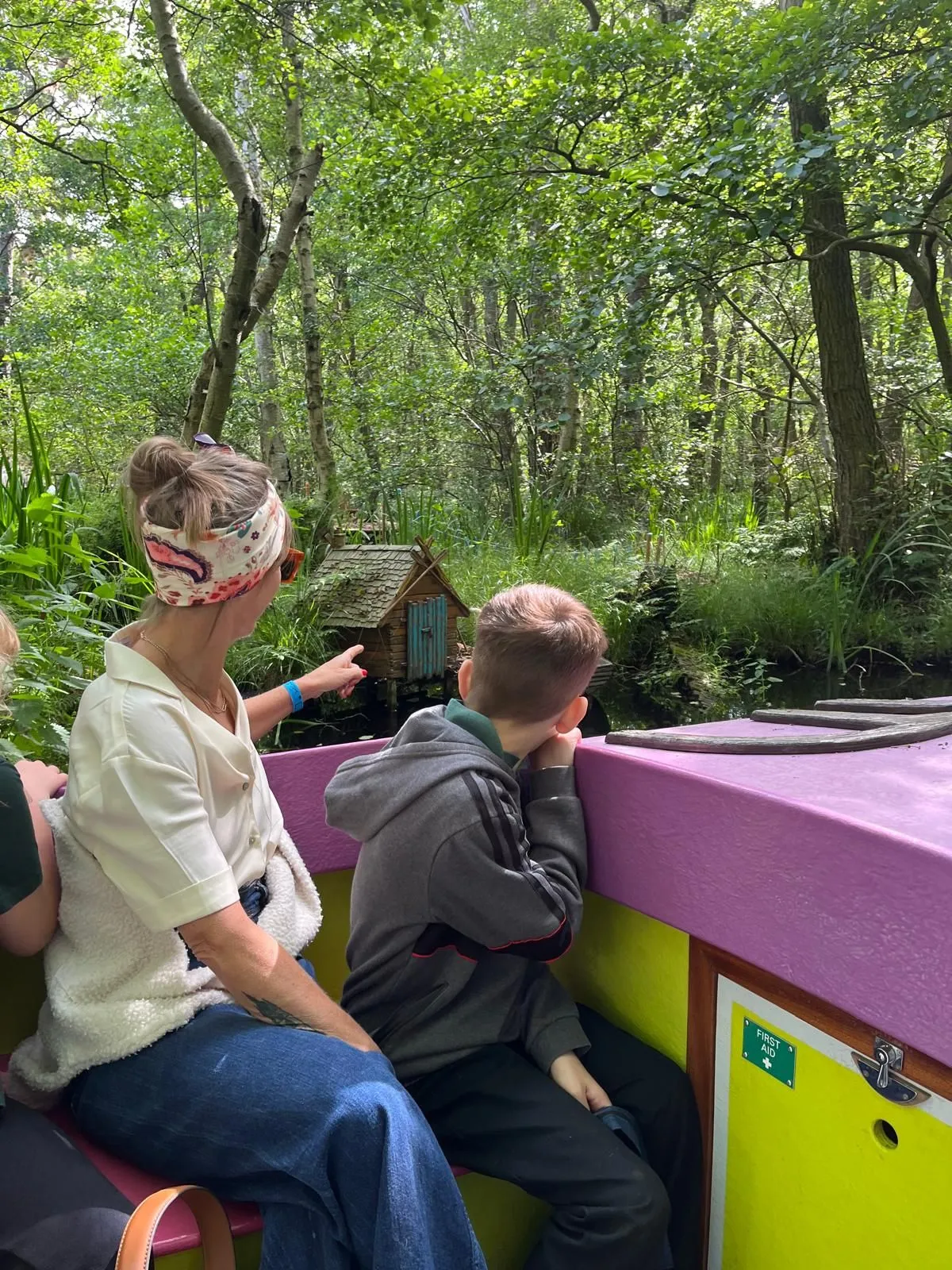 students at bewilderwood