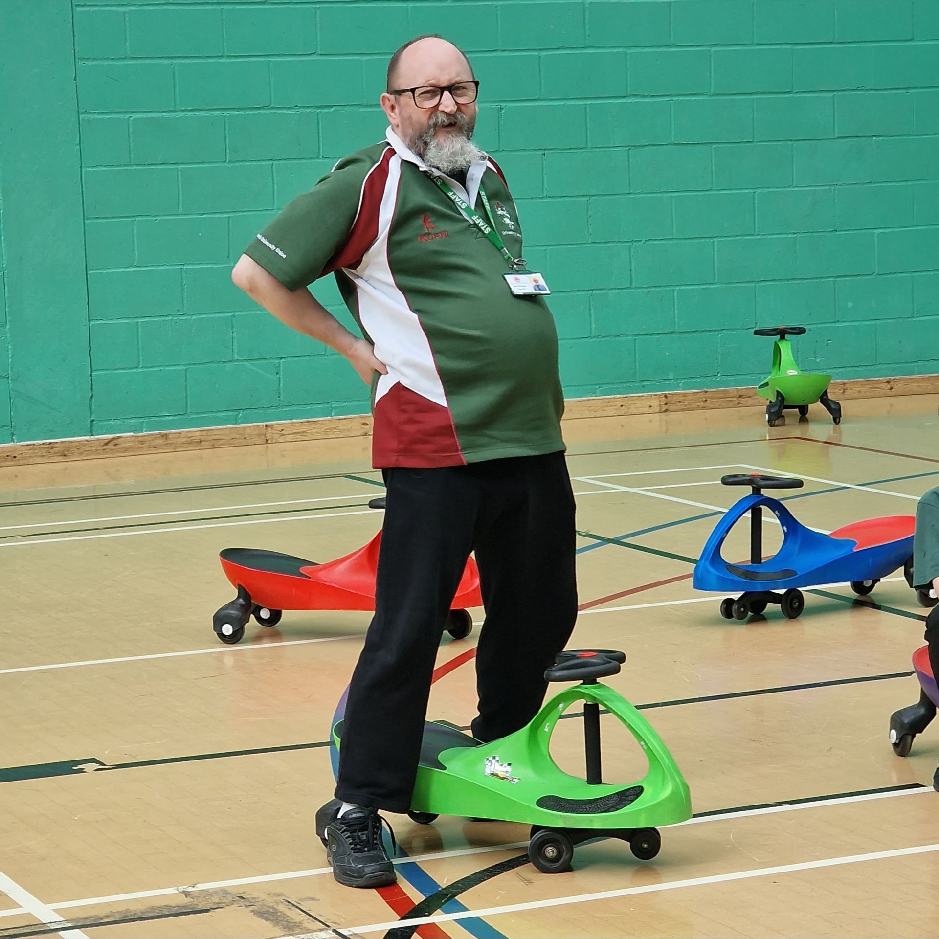 Staff at Go Kart