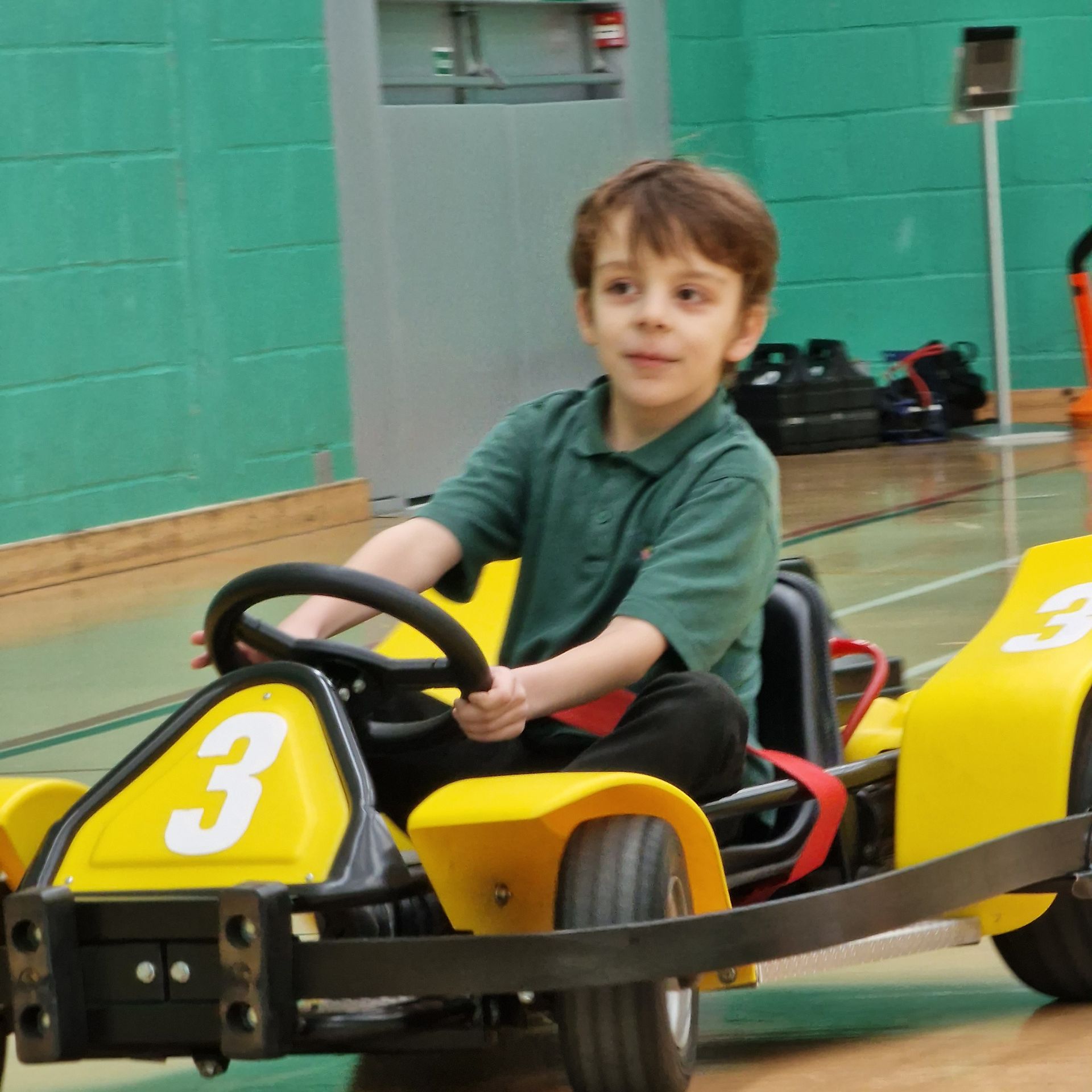Student go karting