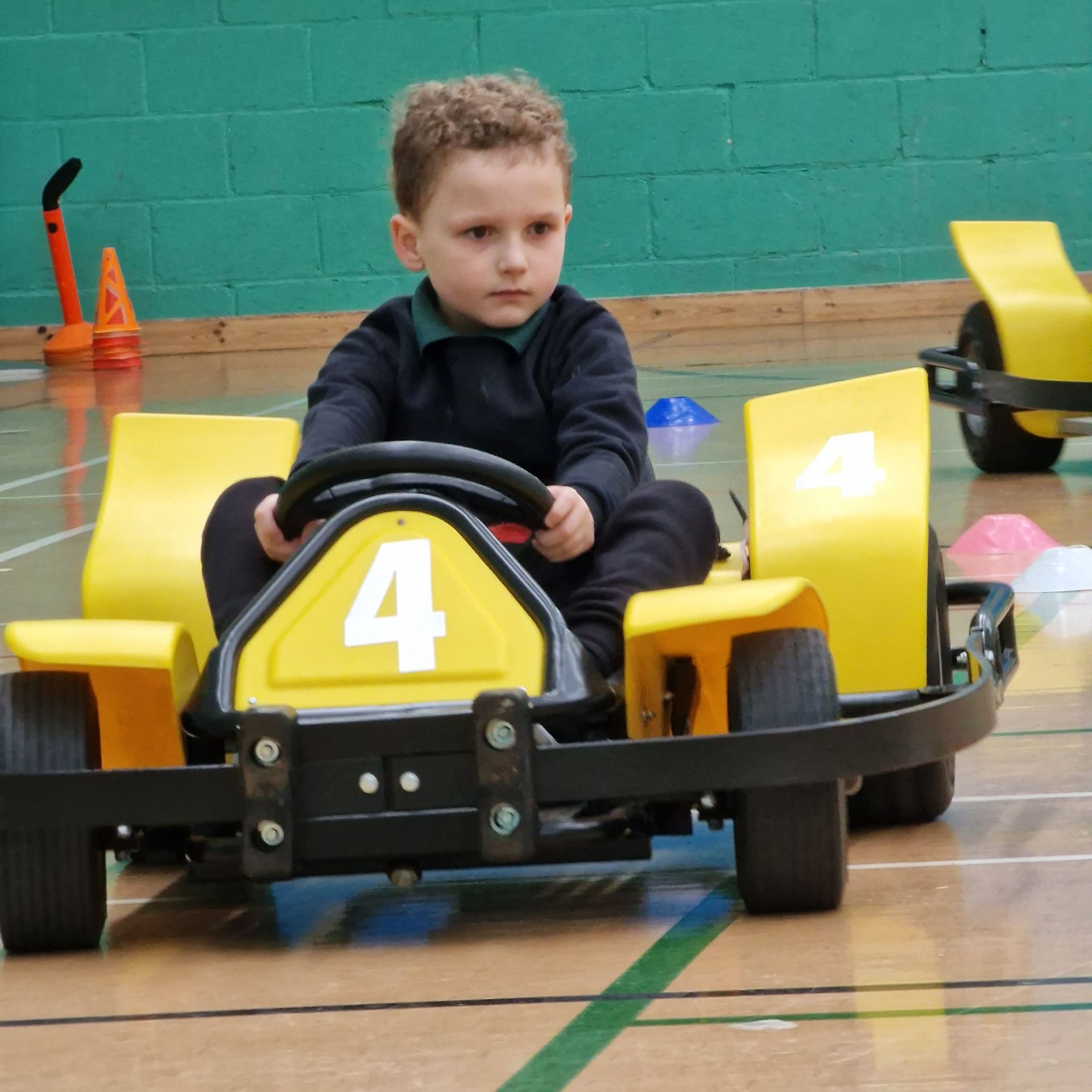 Student go karting