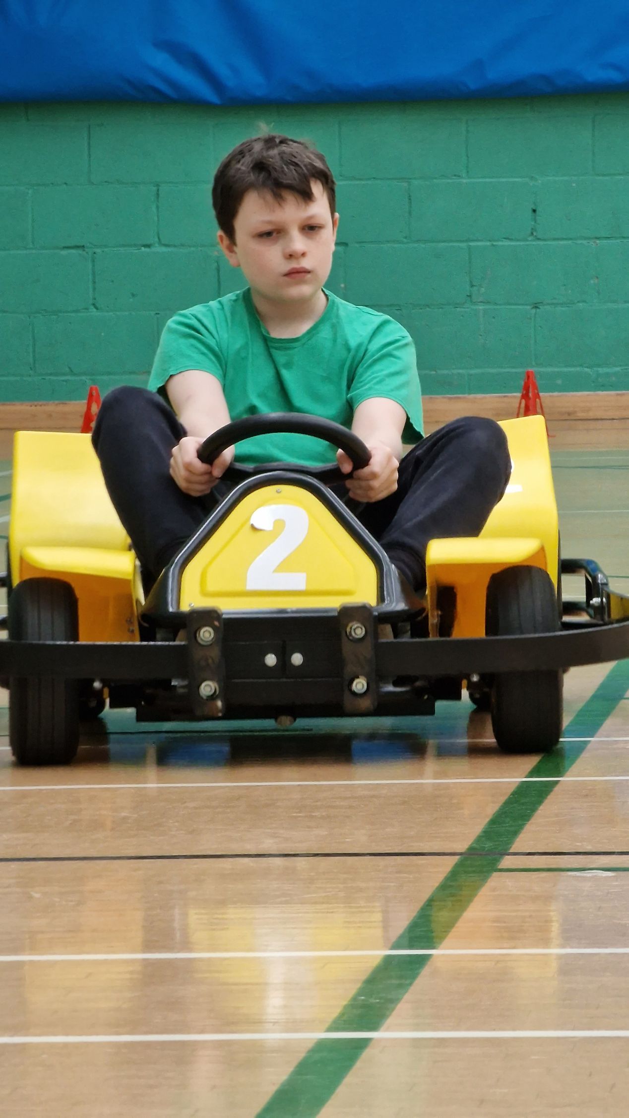 Student go karting