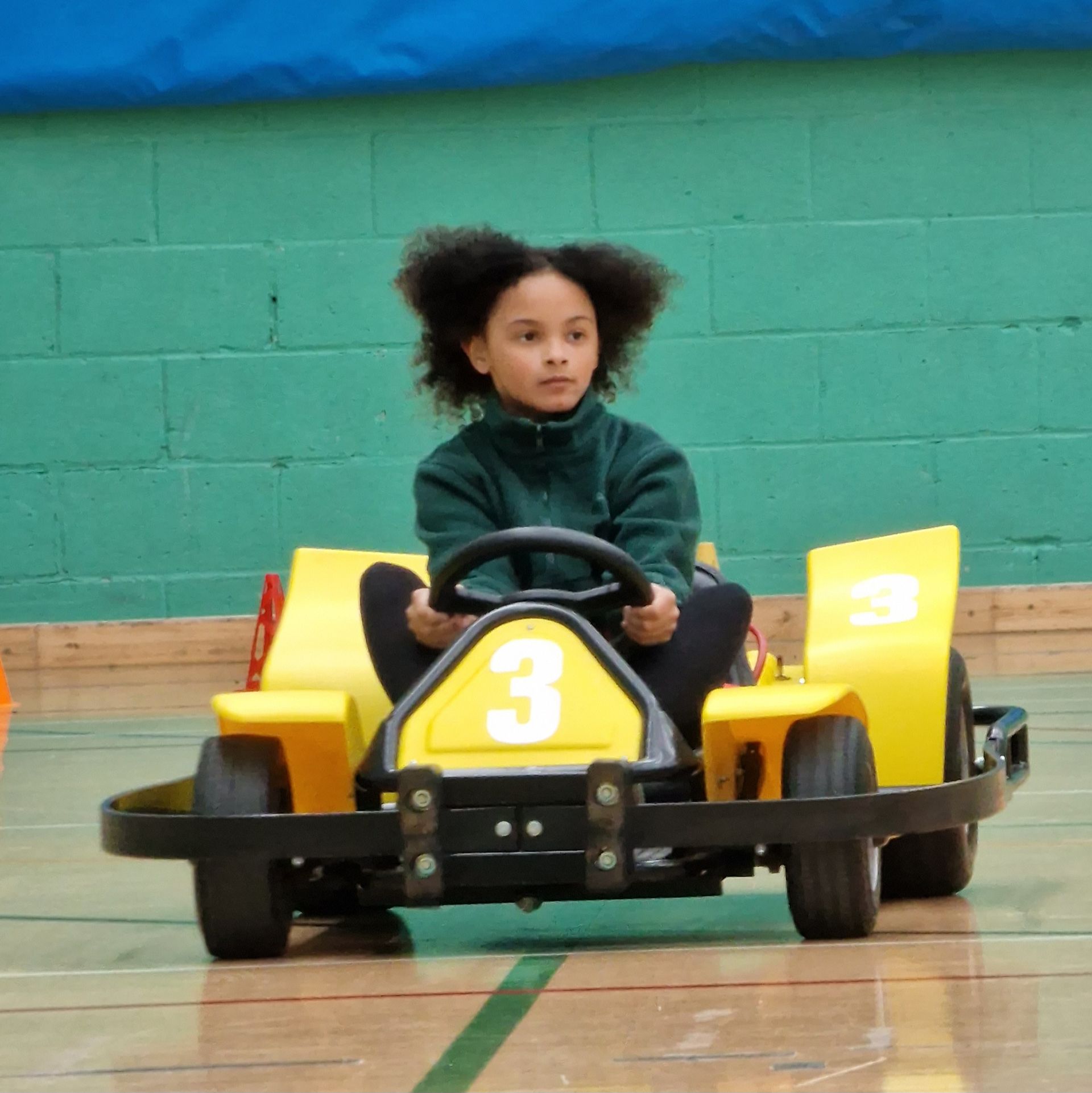 Student go karting