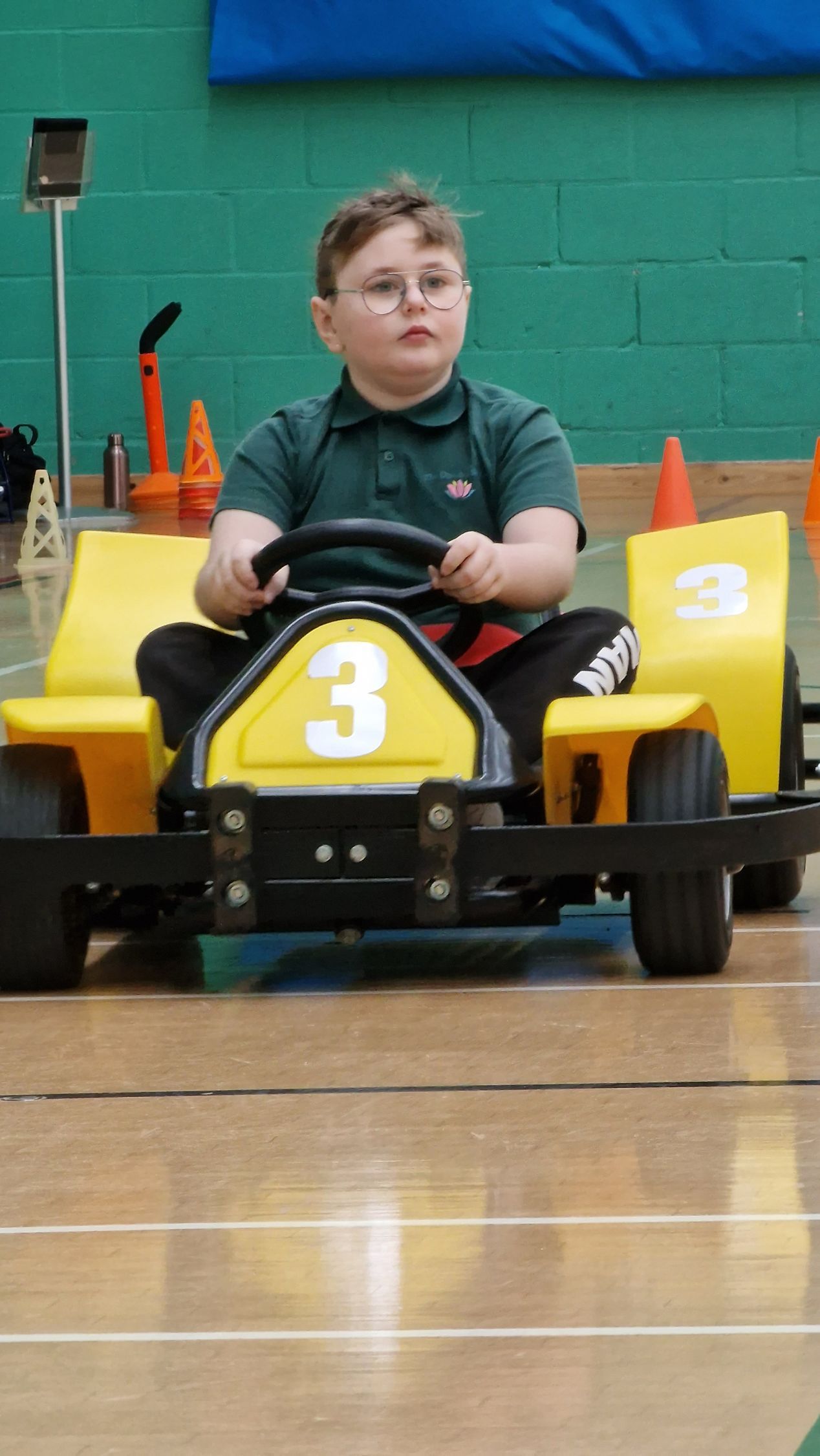 Student go karting
