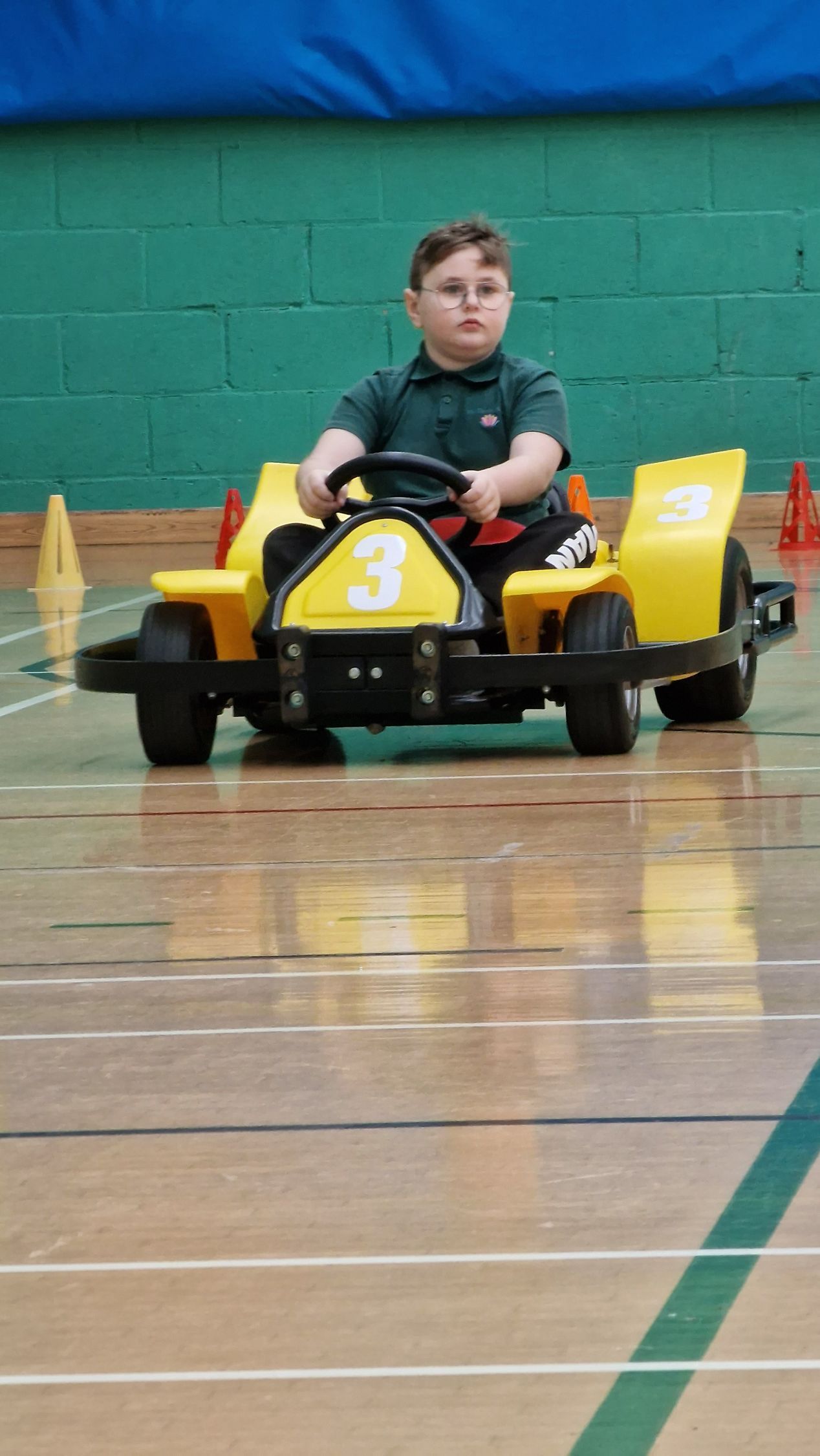 Student go karting