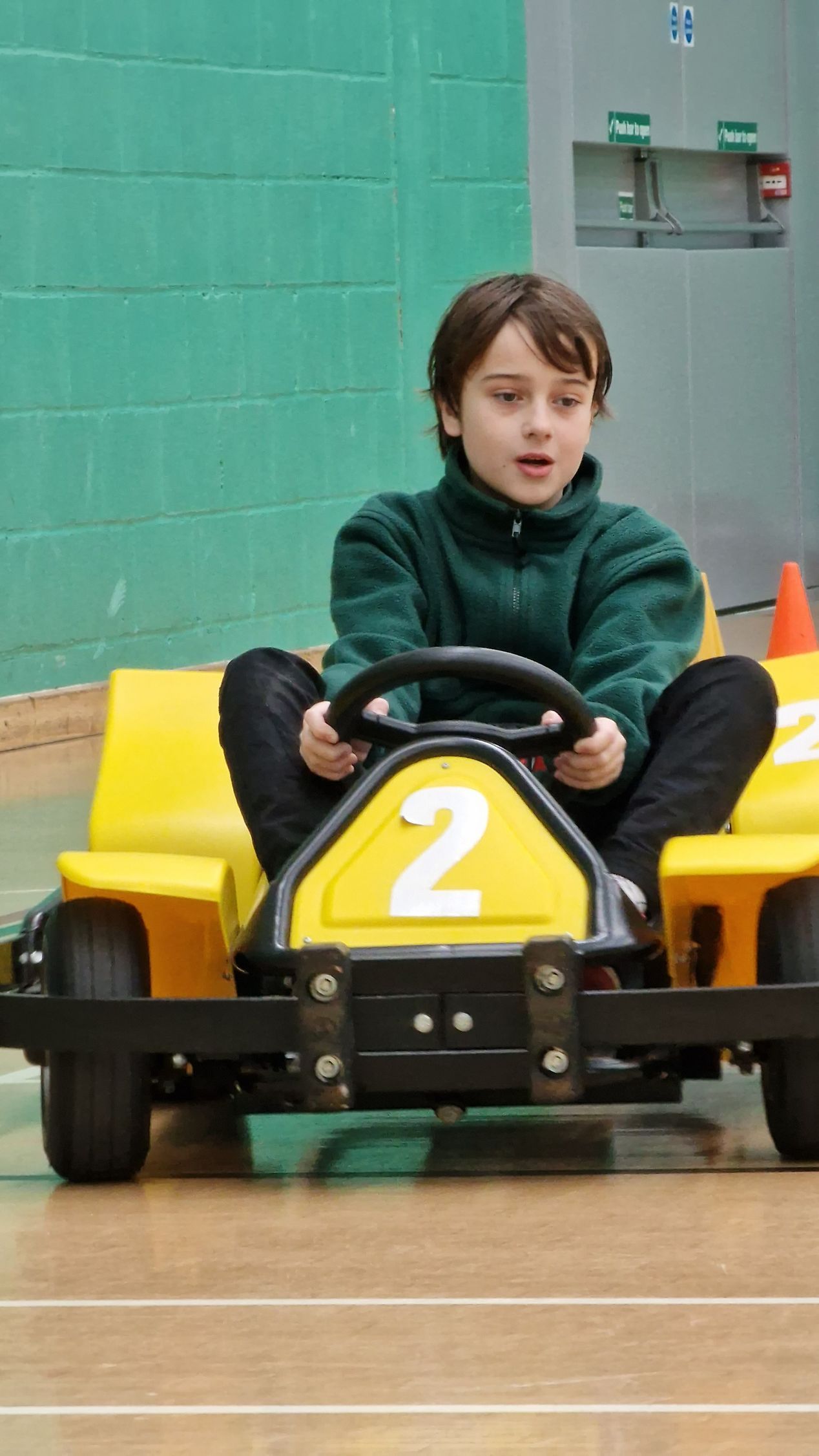 Student go karting