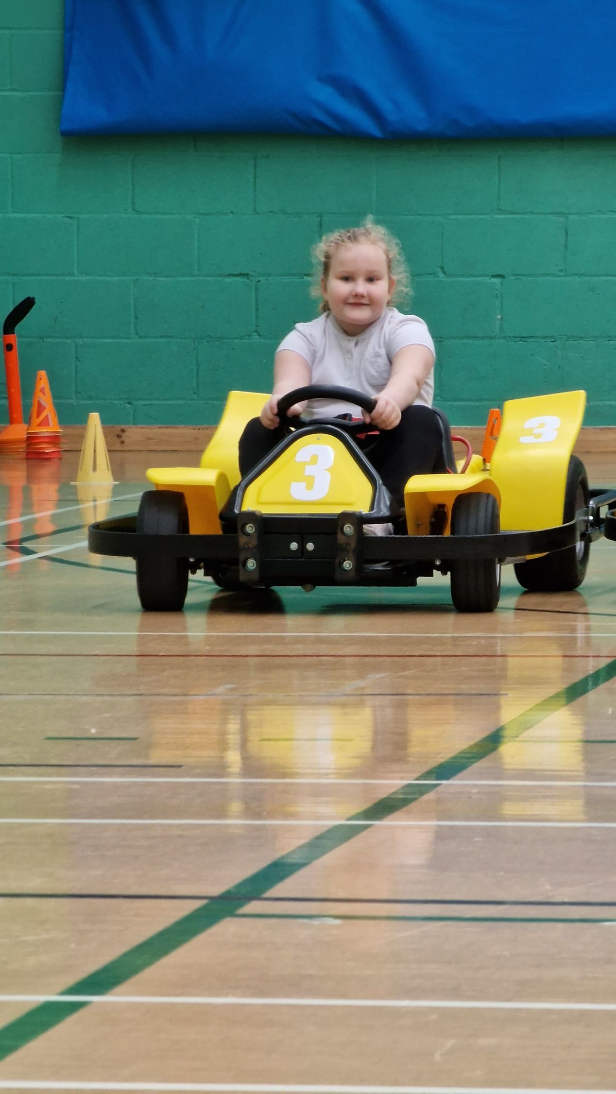 Student go karting