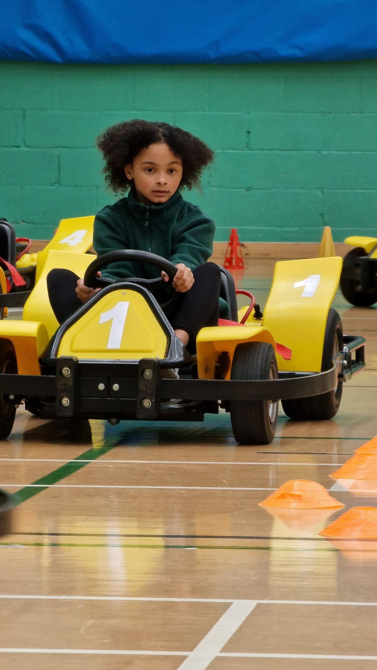 Student go karting