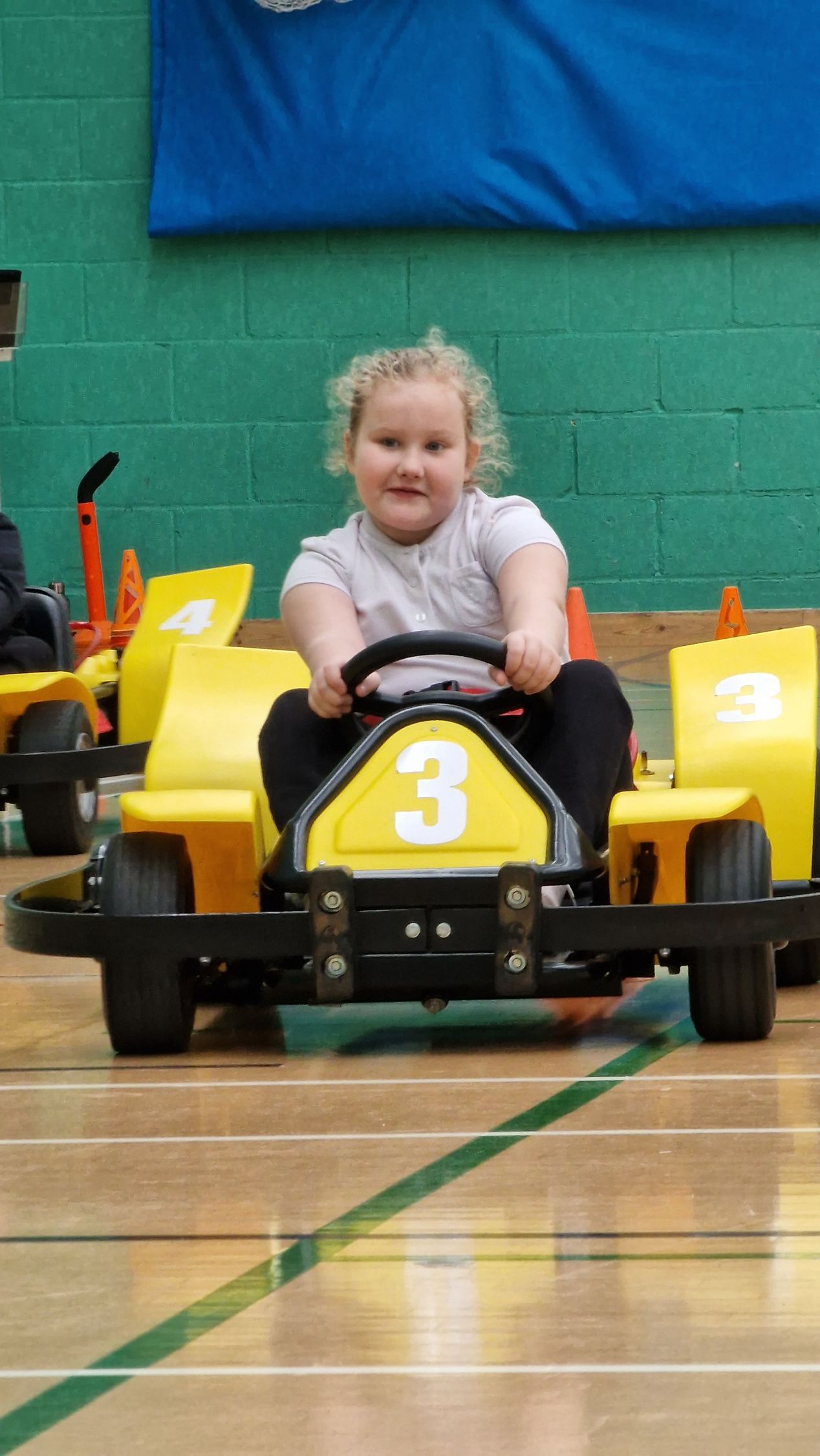 Student go karting