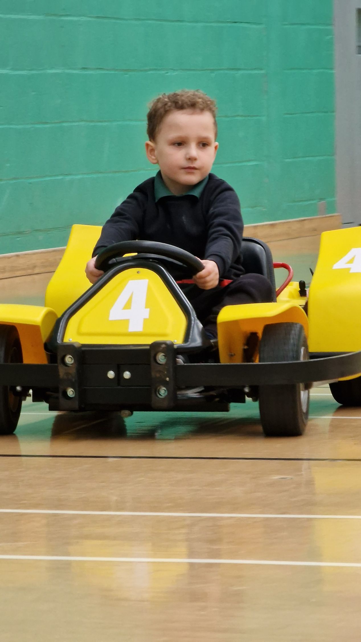 Student go karting