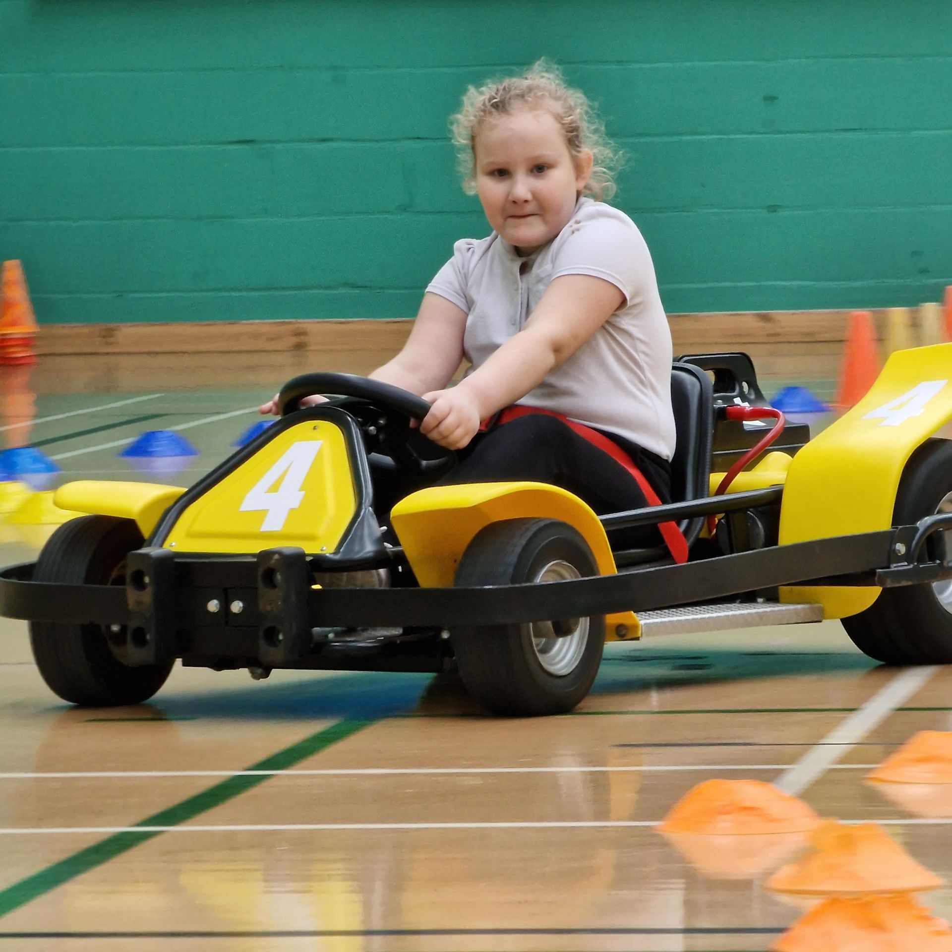 Student go karting