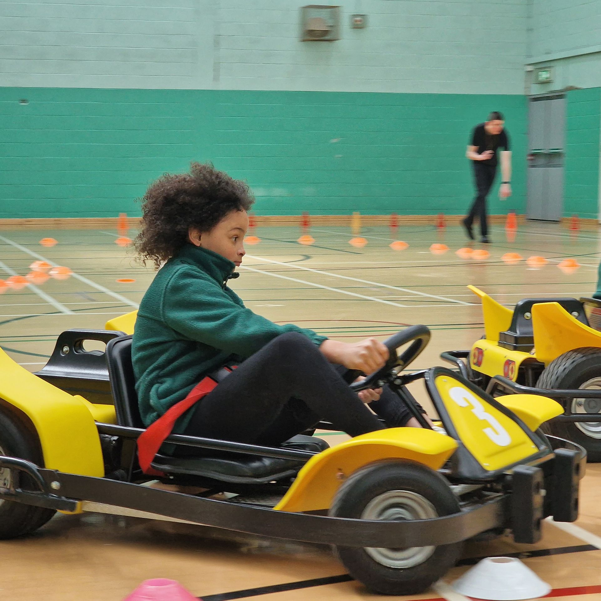 Student go karting