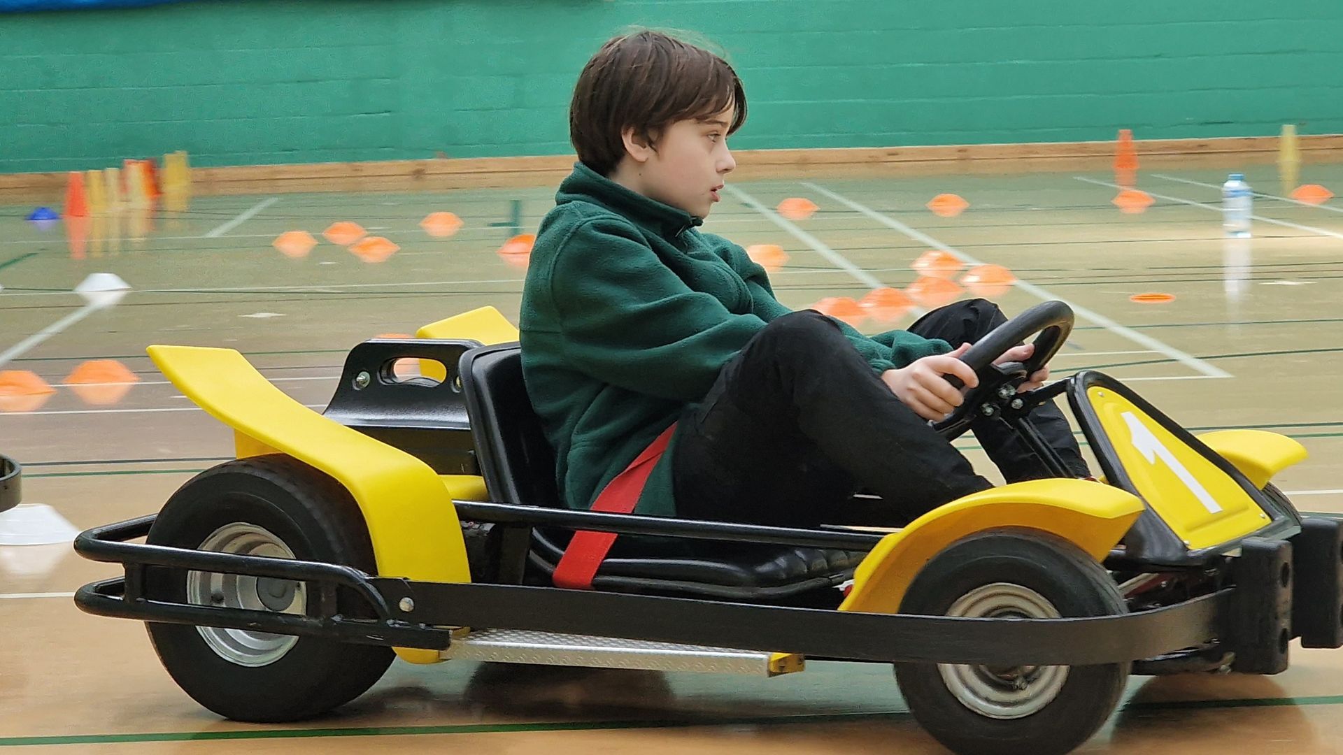 Student go karting