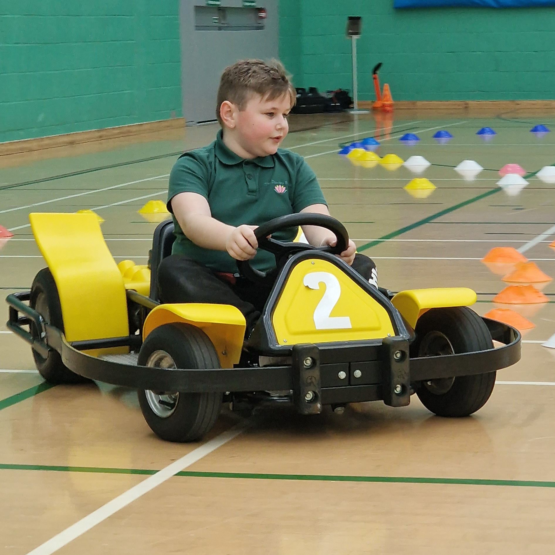 Student go karting