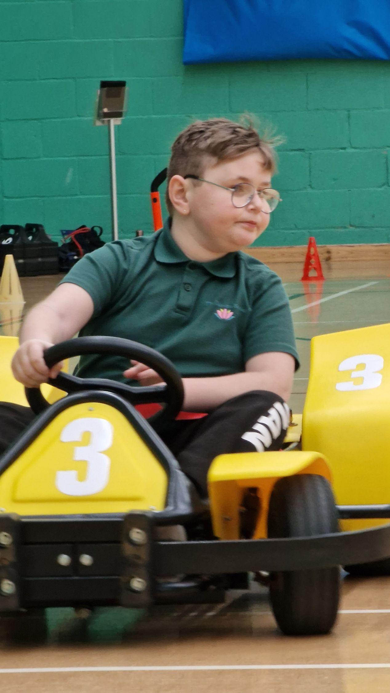 Student go karting