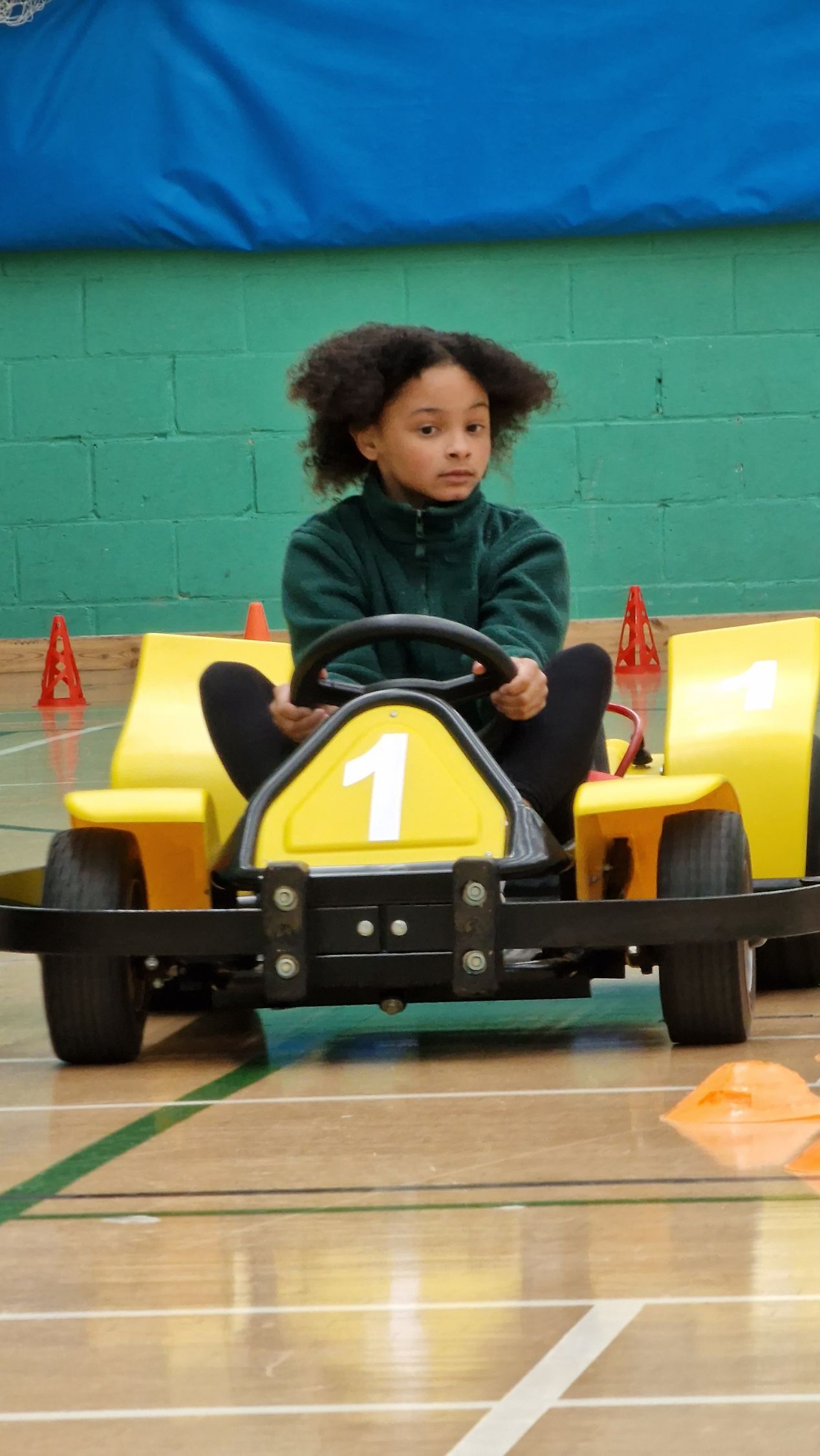 Student go karting