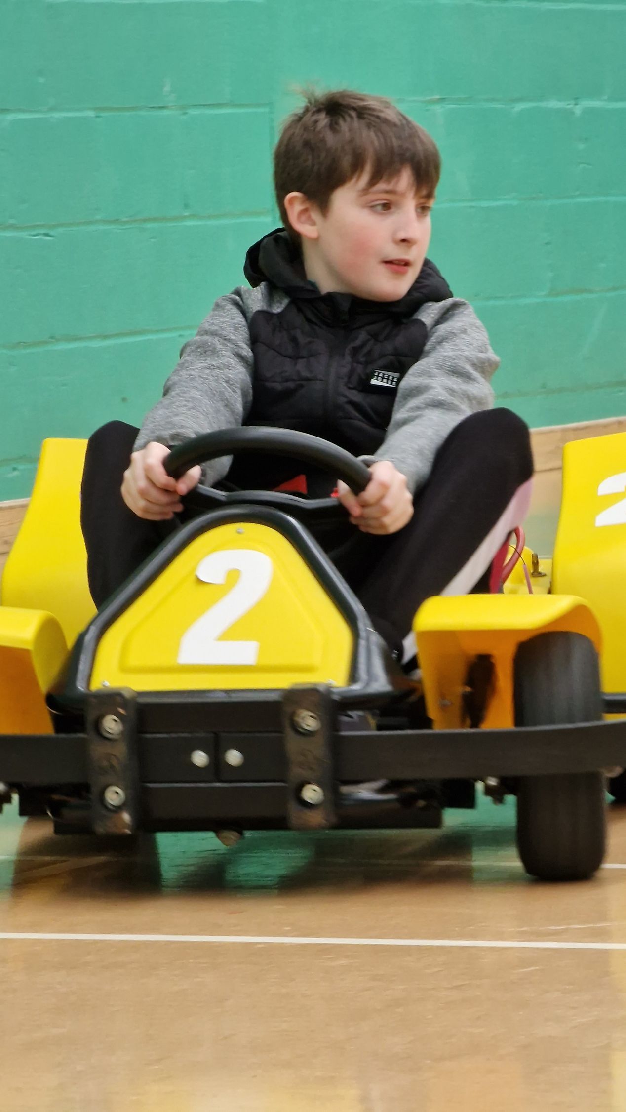 Student go karting