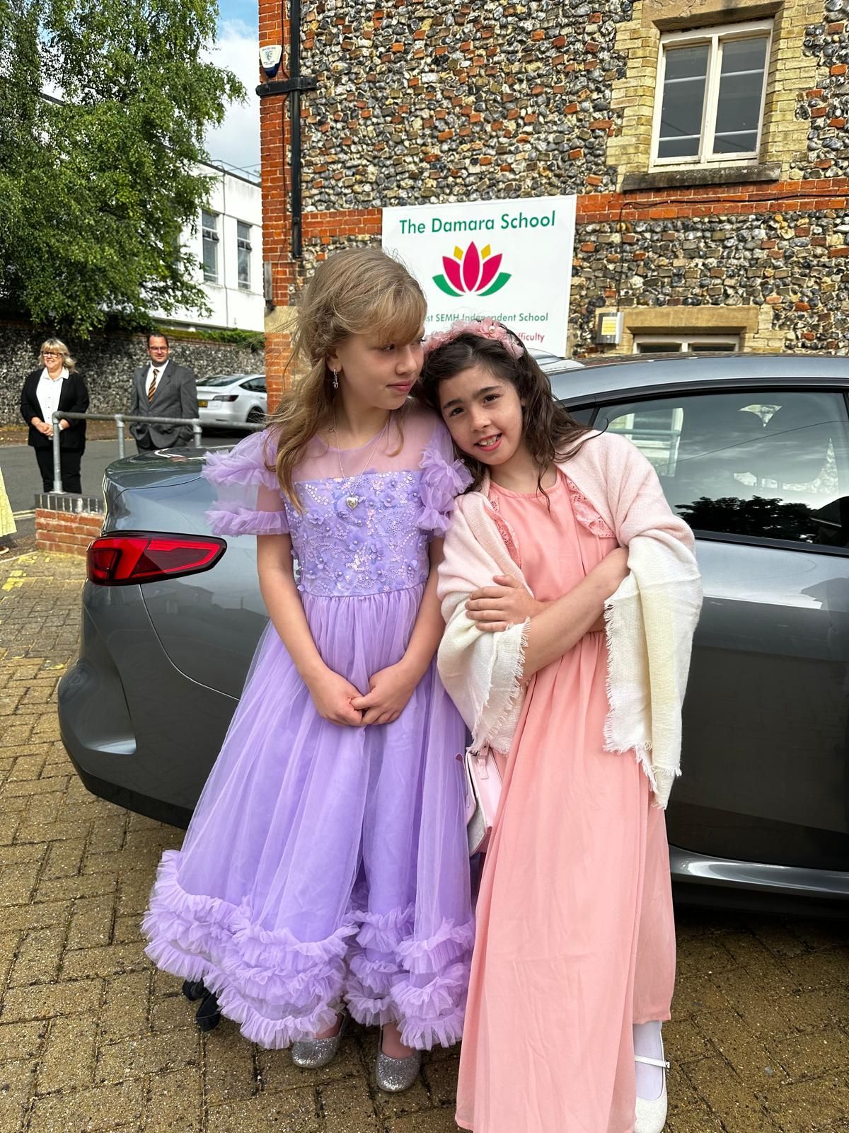 Students at prom