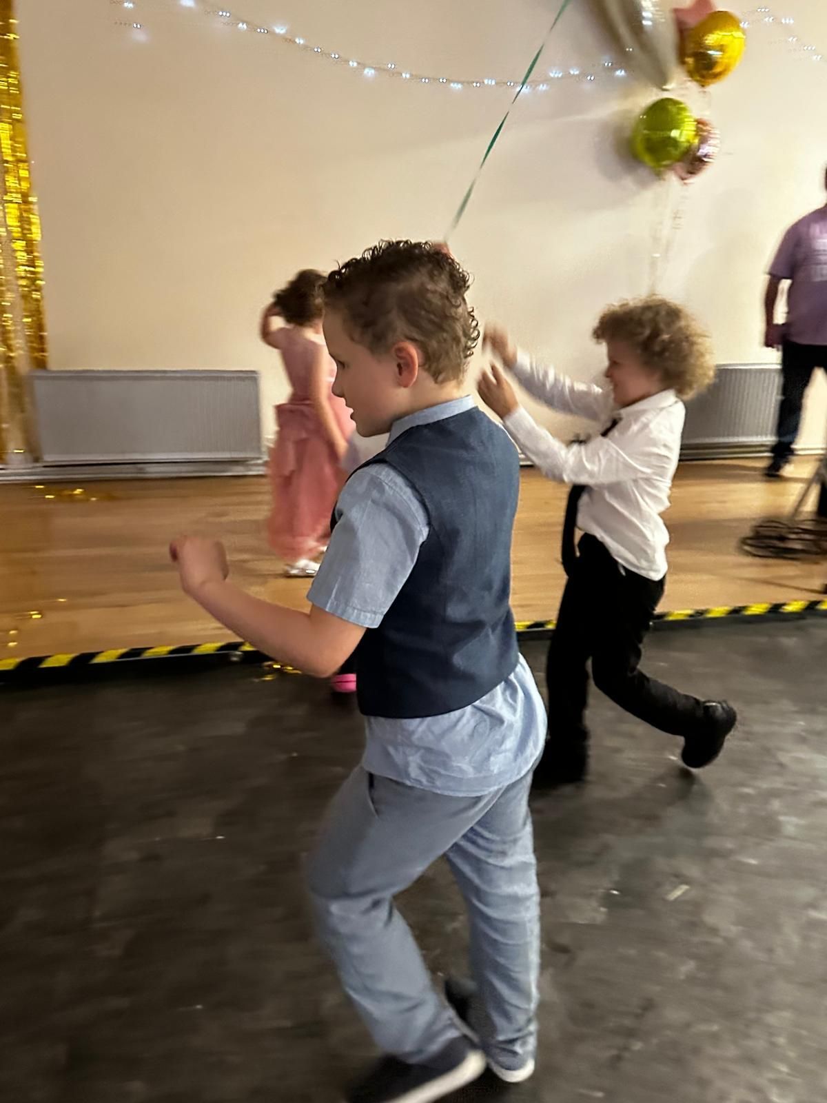 Student at prom