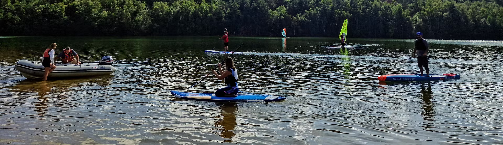 Lakeside Fun at Bawsey Bay